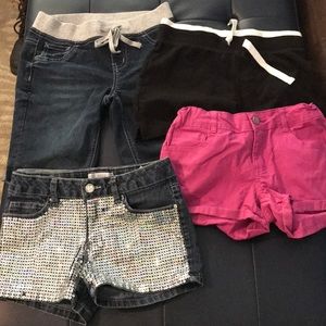 4 pairs of shorts